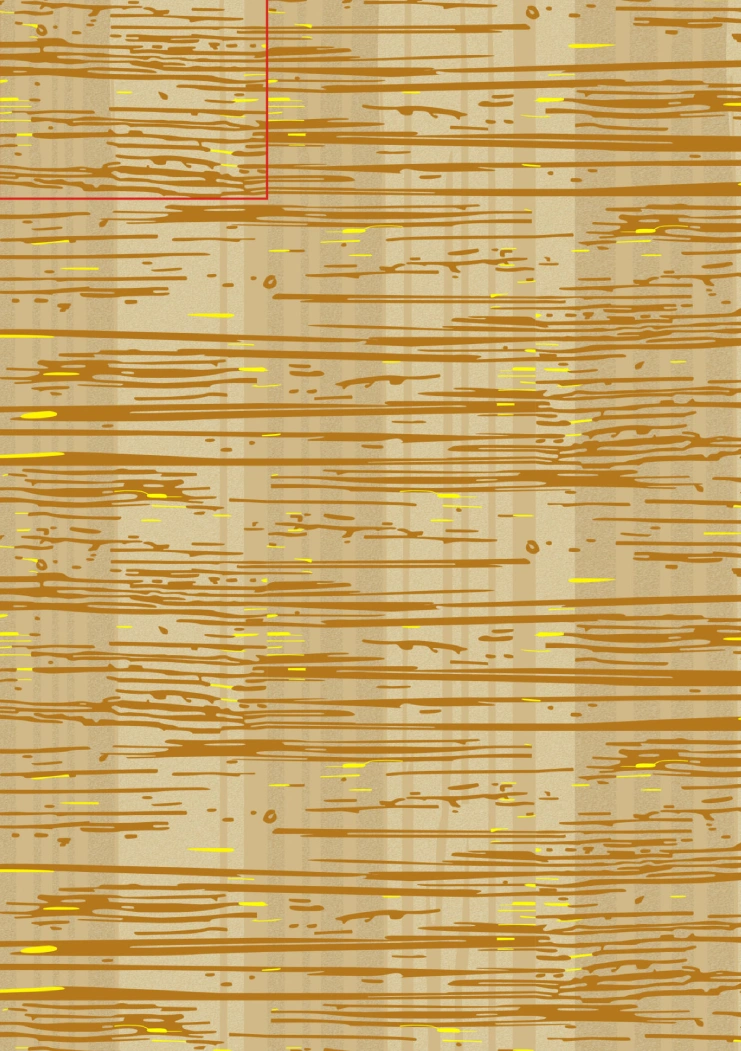 A yellow and brown background with lines